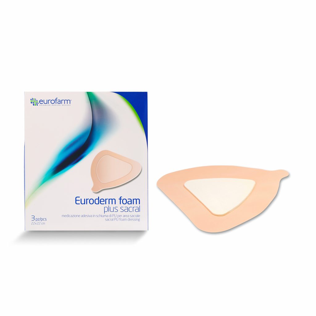 Apósito hidrocelular multicapa en forma de